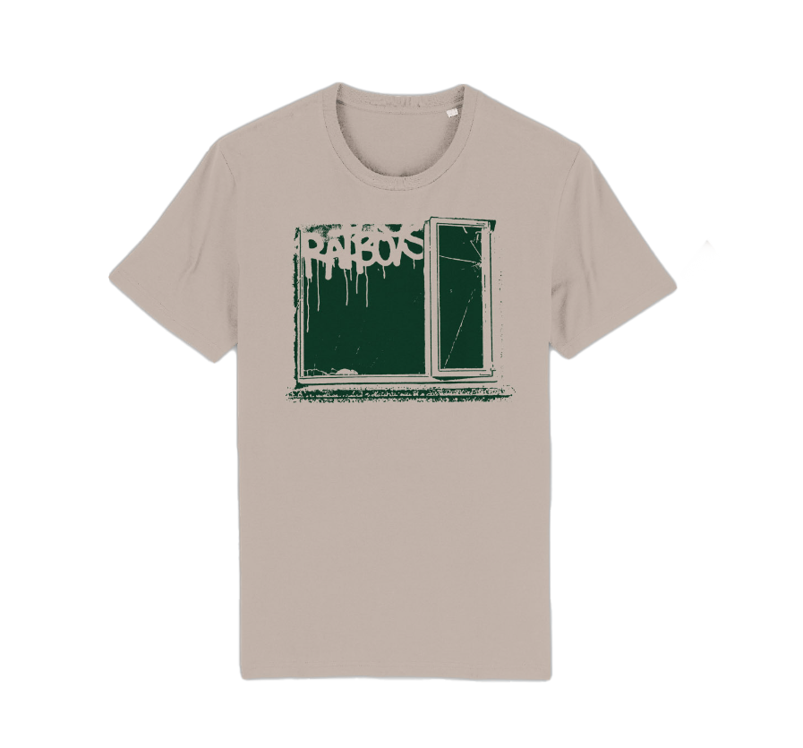 Beige Cracked Window Tee