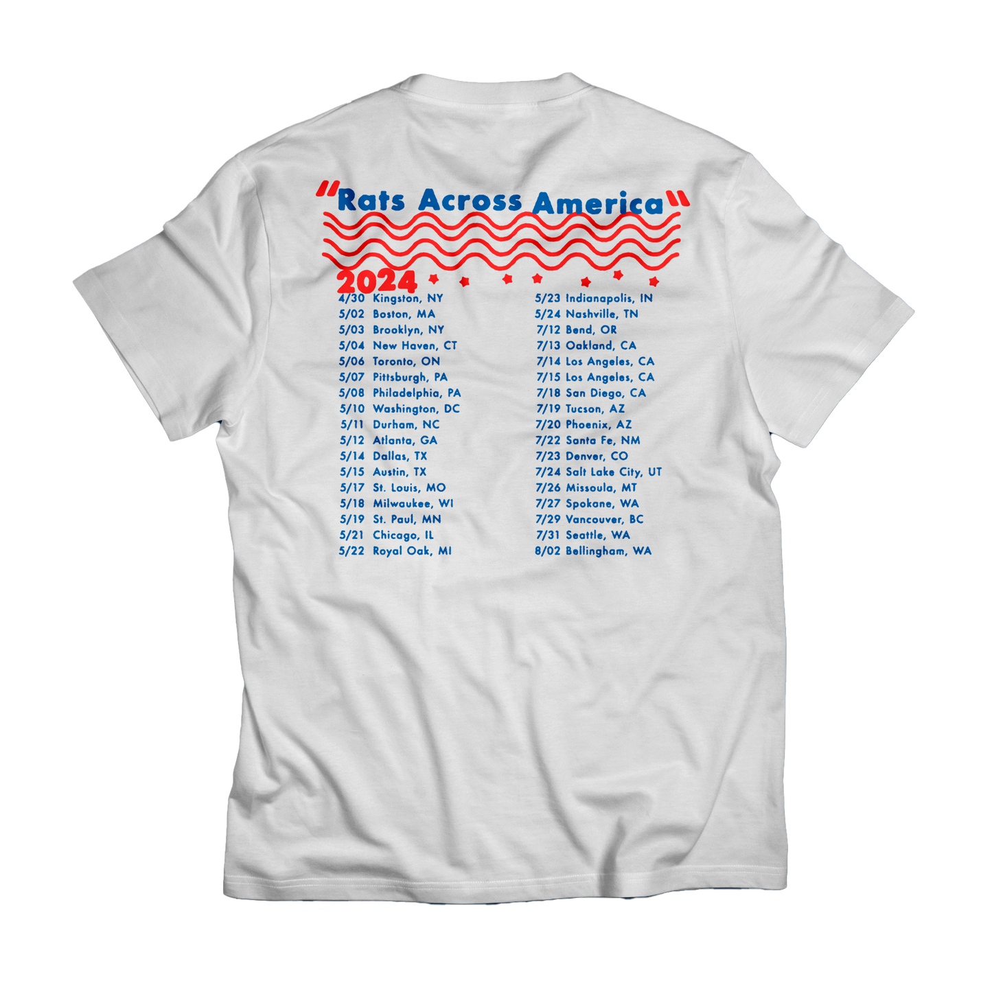 'Travel America' 2024 Tour Tee