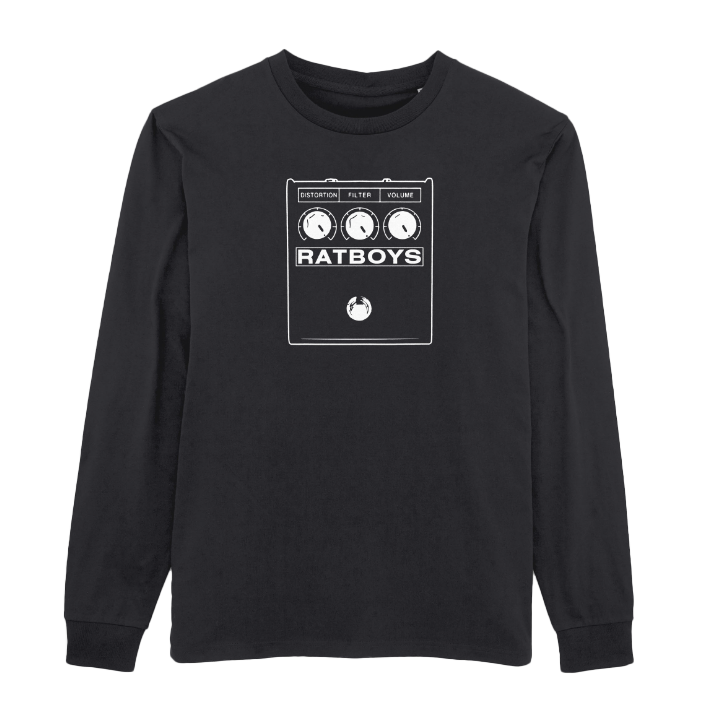 Black Pedal Long Sleeve Tee