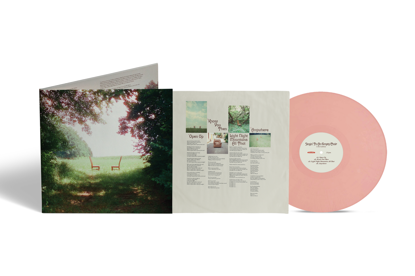 Singin' to an Empty Chair (2x LP) + Shirt Bundle [PRE-ORDER]