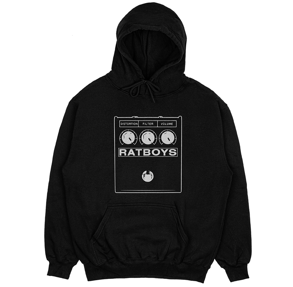 Black Pedal Hoodie